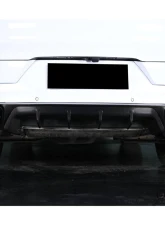 Carbonado PP+DryCF KT Style Rear Diffuser Porsche Cayenne 2018-2025                                     - PPDRYCF9Y0-KG-KT-RD - Image 9