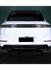 Carbonado PP+DryCF KT Style Rear Diffuser Porsche Cayenne 2018-2025                                     - PPDRYCF9Y0-KG-KT-RD - Image 10