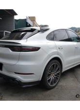 Porsche Cayenne 2018-2025 Carbonado KT Style Carbon Fiber Roof Spoiler 9Y0 Coupe                                     - PPDRYCFCayenne9Y0Coupe-KG-KT-RS - Image 11