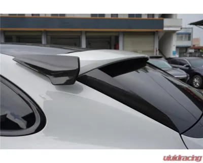 Porsche Cayenne 2018-2025 Carbonado KT Style Carbon Fiber Roof Spoiler 9Y0 Coupe - PPDRYCFCayenne9Y0Coupe-KG-KT-RS