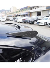 Porsche Cayenne 2018-2025 Turbo Style Carbon Fiber Roof Spoiler 9Y0 Coupe                                     - PPDRYCFCayenne9Y0Coupe-KG-Turbo-RS - Image 8