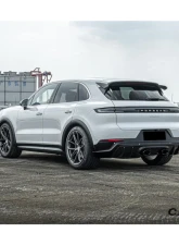 Carbonado PP+DryFGCF GT Style Rear Bumper w/ Exhaust Adapter Pipe Porsche Cayenne 2018-2025                                     - PPDRYFGCFCayenne9Y0Coupe-KG-TurboGT-RB - Image 9