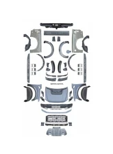 Carbonado PP Raptor Style Full Wide Body Kit Ford F150 2021-2023                                     - PPFD-BF-F150LR-FWBK - Image 6