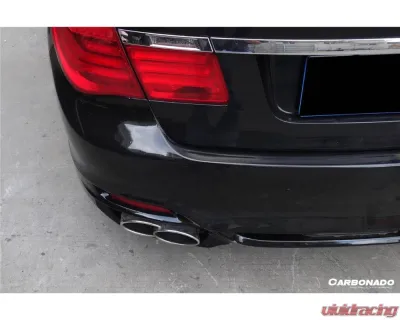 Carbonado FRP WD Style Rear Bumper with Tips for BMW 7 Series 2009-2015 F01 F02 - RB01F122