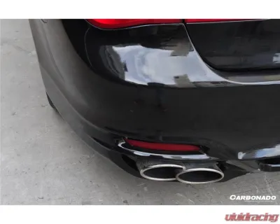 Carbonado FRP WD Style Rear Bumper with Tips for BMW 7 Series 2009-2015 F01 F02 - RB01F122