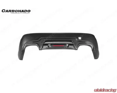 Carbonado FRP WD Style Rear Bumper Mercedes-Benz SLK-Class 2011-2015 - RB032722