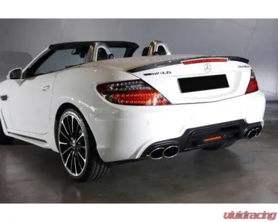 Carbonado FRP WD Style Rear Bumper Mercedes-Benz SLK-Class 2011-2015 - RB032722