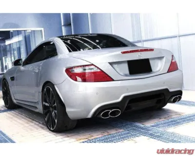 Carbonado FRP WD Style Rear Bumper Mercedes-Benz SLK-Class 2011-2015 - RB032722