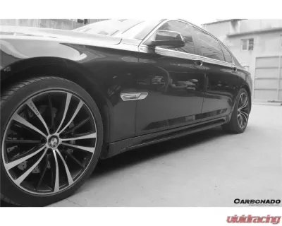 Carbonado Carbonado FRP WD Style Side Skirts for BMW 7 Series 2009-2014, Part No SS01F122 - SS01F122
