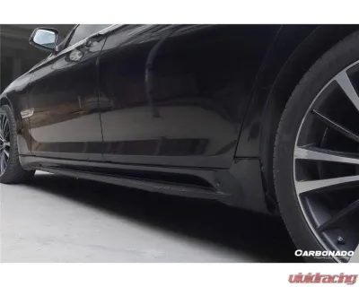 Carbonado Carbonado FRP WD Style Side Skirts for BMW 7 Series 2009-2014, Part No SS01F122 - SS01F122