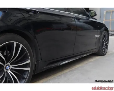 Carbonado Carbonado FRP WD Style Side Skirts for BMW 7 Series 2009-2014, Part No SS01F122 - SS01F122