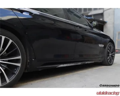Carbonado Carbonado FRP WD Style Side Skirts for BMW 7 Series 2009-2014, Part No SS01F122 - SS01F122