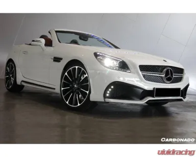 Mercedes-Benz SLK-Class 2011-2015 Carbonado FRP WD Style Side Skirts - Part No SS032722 - SS032722