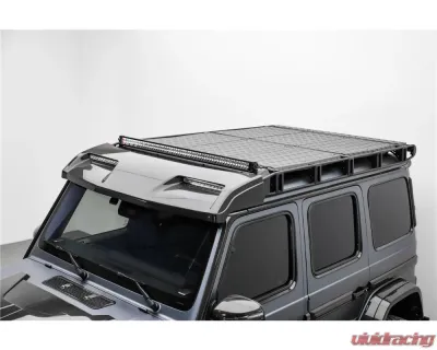 Carbonado Aluminum Roof Luggage Rack w/ Rear Ladder Mercedes-Benz G-Class 2019-2024 - W464-EU-RLR
