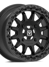 Valor Offroad V09 Beadlock 15x7 5x4.5 +40mm UTV Satin Black                                     - V09-1570P4005SB - Image 4