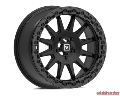 Valor Offroad V09 Beadlock 15x7 5x4.5 +40mm UTV Satin Black - V09-1570P4005SB