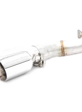 FT-86 SpeedFactory Axle Back w/Polished Tips Scion FR-S | Subaru BRZ | Toyota 86 2017-2020                                     - FT86SF-MUF-SINGLE-D-17-PC - Image 2