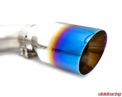 FT-86 SpeedFactory Axle Back Dual Muffler w/Burned Tips Subaru BRZ | Toyota 86 2017-2020 - FT86SF-MUFD-BUR-BUN17