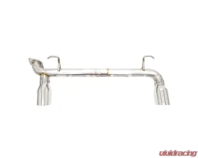 FT-86 SpeedFactory Axle Back Dual Muffler w/Polished Tips Subaru BRZ | Toyota 86 2017-2020 - FT86SF-MUFD-POL-BUN17