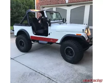 Wizard Works Offroad Rock Sliders No Tubing Bare Steel Jeep Scrambler 1981-1985 - WW1035