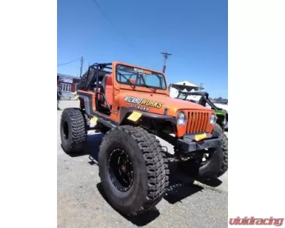 Wizard Works Offroad Stubby Front Bumper Bare Steel Jeep Scrambler 1981-1985 - WW1064