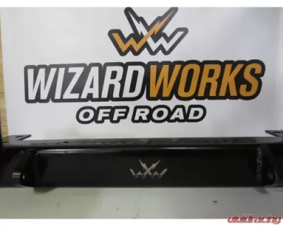 Wizard Works Offroad Stubby Front Bumper w/Stinger Bare Steel Jeep Scrambler 1981-1985 - WW1069