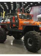 Wizard Works Offroad Tube Fenders with Inners Bare Steel Jeep Wrangler 1987-1995                                     - WW2011 - Image 3