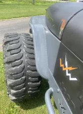 Wizard Works Offroad Tube Fenders Negative Flare Bare Steel Jeep Wrangler 1987-1995                                     - WW2019 - Image 3