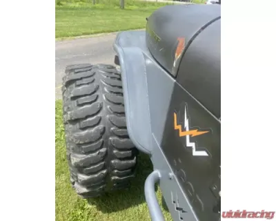 Wizard Works Offroad Tube Fenders Negative Flare Bare Steel Jeep Wrangler 1987-1995 - WW2019