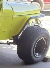 Wizard Works Offroad Tube Fenders Negative Flare Bare Steel Jeep Wrangler 1987-1995                                     - WW2019 - Image 8