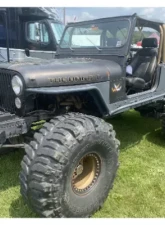 Wizard Works Offroad Tube Fenders Negative Flare Bare Steel Jeep Wrangler 1987-1995                                     - WW2019 - Image 12