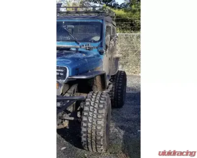 Wizard Works Offroad Tube Fenders Negative Flare Bare Steel Jeep Wrangler 1987-1995 - WW2019