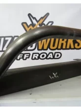 Wizard Works Offroad Stubby Front Bumper w/Bull Bar Bare Steel Jeep Wrangler 1987-1995                                     - WW2068 - Image 5