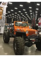 Wizard Works Offroad Tube Fenders with Inners Bare Steel Jeep Wrangler 1997-2006                                     - WW3011 - Image 2