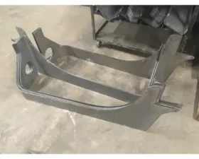 Wizard Works Offroad Comp Cut Rear Armor Bare Steel Jeep Wrangler 1997-2006