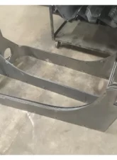 Wizard Works Offroad Comp Cut Rear Armor Bare Steel Jeep Wrangler 1997-2006                                     - WW3045-comp - Image 3
