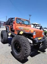 Wizard Works Offroad Stubby Front Bumper Bare Steel Jeep Wrangler 1997-2006                                     - WW3064 - Image 2