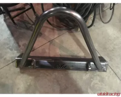 Wizard Works Offroad Stubby Front Bumper w/Stinger Bare Steel Jeep Wrangler 1997-2006 - WW3069