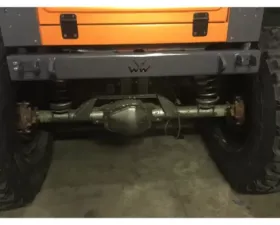Wizard Works Offroad Rear Bumper Bare Steel Jeep Wrangler 1997-2006