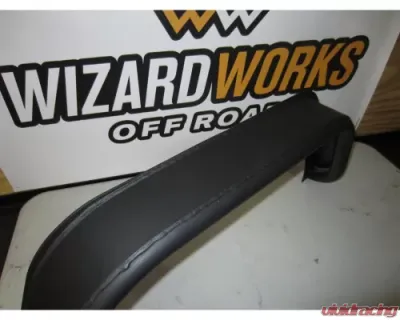 Wizard Works Offroad Rear Tube Flares Bare Steel Jeep Wrangler 1997-2006 - WW3172