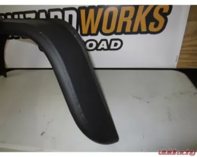 Wizard Works Offroad Rear Tube Flares Bare Steel Jeep Wrangler 1997-2006 - WW3172