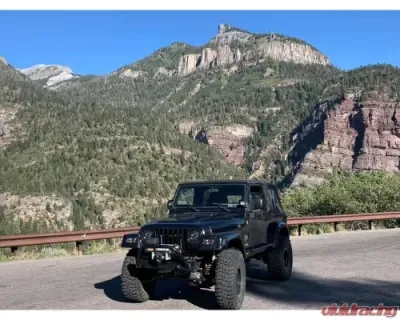 Wizard Works Offroad Rock Sliders Bare Steel Jeep Wrangler TJ Unlimited 2004-2006 - WW4034