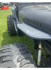 Wizard Works Offroad Rear Armor with Tube Flares Bare Steel Jeep Scrambler 1981-1985                                     - WW8045 - Image 3