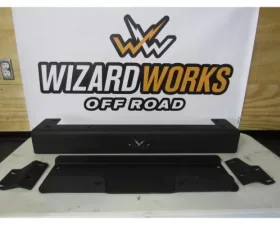 Wizard Works Offroad Winch Mount Bare Steel Jeep Wrangler TJ/YJ Bare Steel