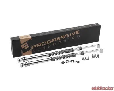 Progressive Monotube Fork Cartridge Kit 1" or 2" lowered Harley-Davidson FLHP | FLHR | FLHT | FLHX | FLTR 1997-2013 - 31-2501