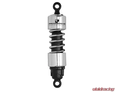 Progressive 412 Series Chrome Heavy-Duty 12.5" Shocks Harley-Davidson FLHR | FLHT | FLHX | FLTR 2006-2021 - 412-4076C