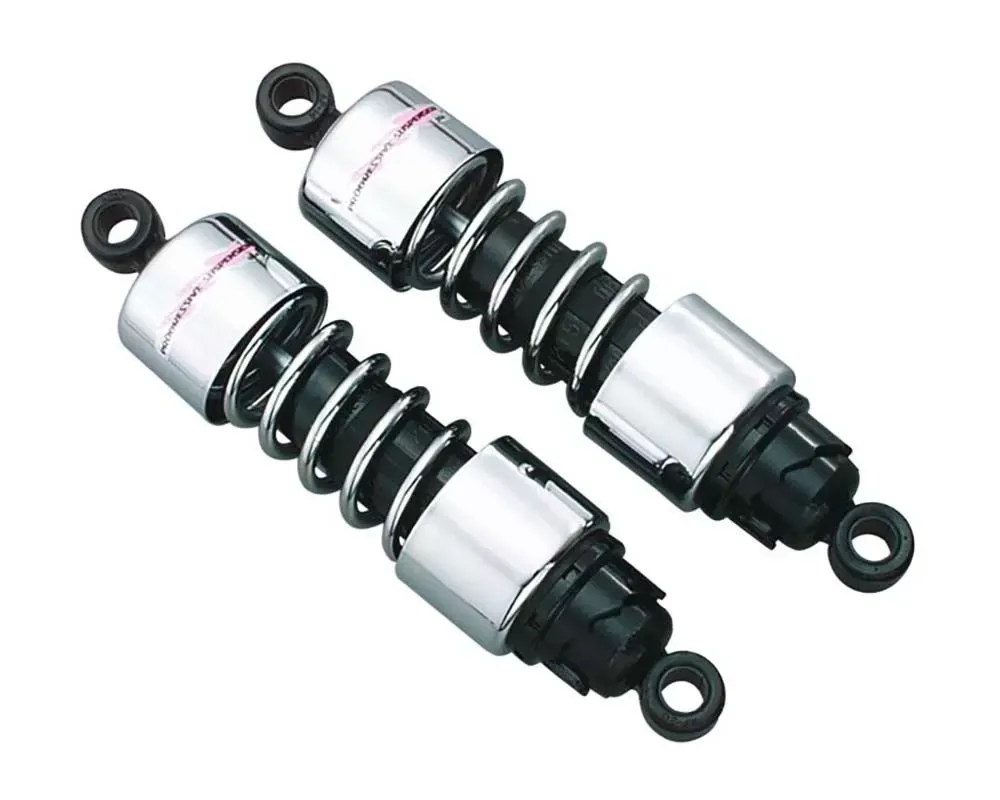 Progressive 412 Series Chrome Magnum Steel Spring 11" Shock Honda | Kawasaki | Suzuki | Yamaha 1982-2009 - 412-4233C