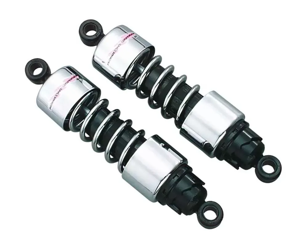 Progressive 412 Series Chrome Heavy-Duty 12" Shocks Honda | Kawasaki | Suzuki | Yamaha 1982-2009 - 412-4238C