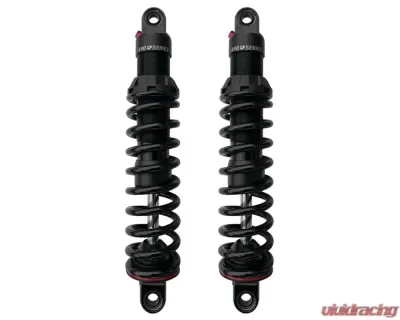 Progressive Standard 490 Sport Series Black 12" Shocks Harley-Davidson FLHP | FLHR | FLHT | FLTR 1993-2021 - 490-1005