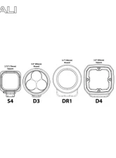 DENALI Electronics 2.0 D2 LED Light Pod w/ DataDim Technology                                     - DNL.D2.050 - Image 4